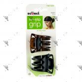 Scunci 2Pcs Crown 3Prong Jaw Clip For Hair