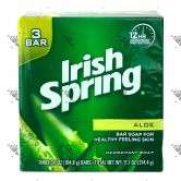 Irish Spring Bar Soap 3s Aloe