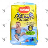 Huggies Little Swimmers Swim Pants 12s Size 3-4