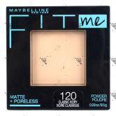 Maybelline Fit me Matte+ Poreless Powder 120 Classic Ivory