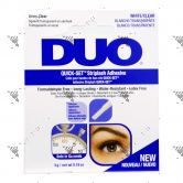 Duo Quick-Set Striplash Adhesive White/Clear 5g