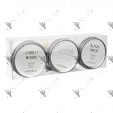 Unknown Scented Candle 85gx3 Gold Leaves