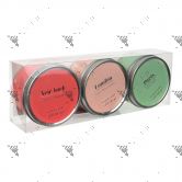 Unknown Scented Candle 85gx3 Cities