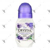 Crystal Deodorant Roll On 66ml Lavender & White Tea Paraben Free