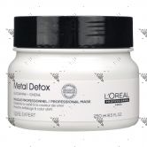 L'Oreal Professionnel Metal Detox Masque 250ml After Color, Balayage Or Bleach