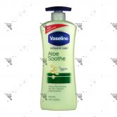 Vaseline Lotion 600ml Total Moisture Aloe Fresh Green
