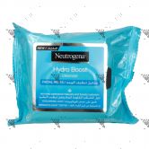 Neutrogena Hydro Boost Cleanser Facial Wipes 25s