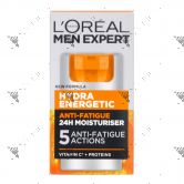 L'Oreal Men Moisturiser Hydra Energetic 50ml Anti-Fatigue