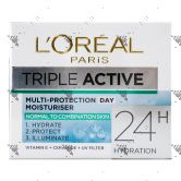 L'Oreal Tripe Active Day Moisturizer 50ml Normal & Combination Skin