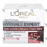 L'Oreal Wrinkle Expert Anti-Wrinkle Intensive Cream Day 45+ 50ml