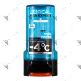 L'Oreal Men Expert Cool Power Shower 300ml for Body Face Hair