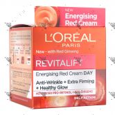 L'Oreal Revitalift Antiwrinkle + Extra Firming + Healthy Glow Red Cream Day 50ml