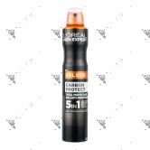 L'Oreal Men Deodorant Spray 300ml Carbon Protect