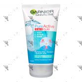 Garnier Pure Active 3in1 Wash+Scrub+Mask 150ml