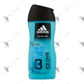 Adidas Hair & Body Shower Gel 250ml Ice Dive