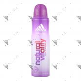 Adidas Deodorant Body Spray 150ml Natural Vitality