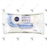 Nivea Refreshing Facial Cleansing Wipes 7s