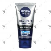 Nivea Men All-In-1 Charcoal Face Wash 50ml