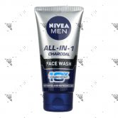 Nivea Men All-In-1 Charcoal Face Wash 50ml