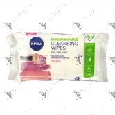 Nivea Biodegradable Cleansing Wipes 25s For Dry Skin