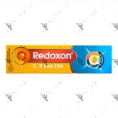 Redoxon Vitamin C,D + Zinc Effervescent Tablets 15s Orange