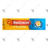 Redoxon Vitamin C,D + Zinc Effervescent Tablets 15s Orange