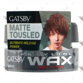 Gatsby Styling Wax 80g Mat Type