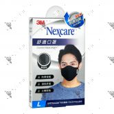 Nexcare 3m Comfort Mask Men L-Size Black 1s 8550+