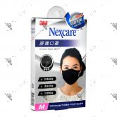 Nexcare 3m Comfort Mask Women M-Size Black 1s 8550+