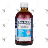 Bactidol Mouthwash 250ml Relieves Ulcer & Sore Throats