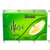 Silka Whitening Soap 135g Green Papaya