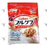 Calbee Natural Fruit Granola Cereal 750g