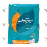 Whisper Regular Flow Non Wing Sanitary Pad 20s