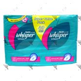 Whisper Regular Flow Wings Sanitary Pad (2x20s)