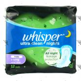 Whisper Ultra Extra Heavy Flow & Overnite Wing 12s