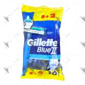 Gillette Blue ll Plus Razor Easygrip 8s+2s