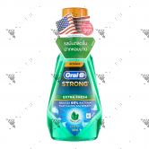 Oral-B Mouthwash Strong 500ml Extra Fresh