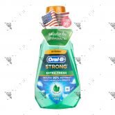 Oral-B Mouthwash Strong 250ml Extra Fresh