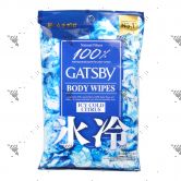 Gatsby Body Wipes 10s Icy Cold Citrus