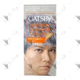 Gatsby Hair Colour Natural Bleach Aqua Silver