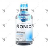 Lion Nonio +Medicated Mouthwash 600ml Clear Herb Mint