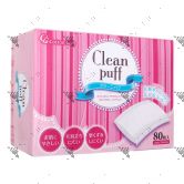 Marusan Clean Puff 80 Pieces