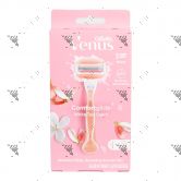 Gillette Venus Comfortglide White Tea Scent Razor 1s+ Cartridge 1s
