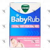 Vicks Babyrub 50ml Comfort For Babies