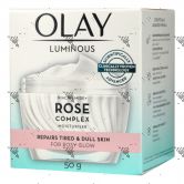 Olay Luminous Rose Complex Moisturiser 50g