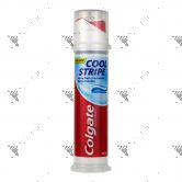 Colgate Toothpaste Pump Cool Stripe Cavity Protection 100ml 