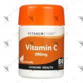 Vitaminstore Vitamin C 200mg Tablets 80s