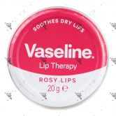 Vaseline Lip Therapy Petroleum Jelly Rosy Lips Pink 20g