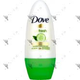 Dove Deodorant Roll On 50ml Cucumber & Green Tea
