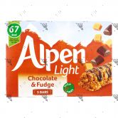 Alpen Light Chocolate & Fudge (1Box=5Bars)